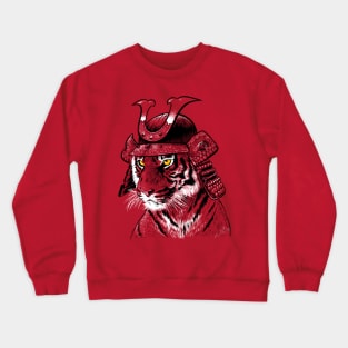 Samurai Sketch Tiger Crewneck Sweatshirt